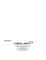 Preview for 24 page of ViewLight VIO-20 Manual