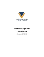 ViewPlus TigerBox User Manual preview