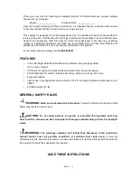 Preview for 2 page of Viewpoint 20005 Owner'S Manual