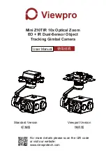 Предварительный просмотр 1 страницы Viewpro MINI Z10TIR User Manual