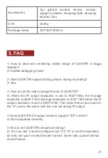 Preview for 28 page of Viewpro Q20KTIR User Manual