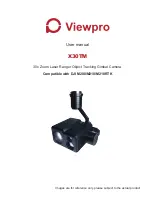 Preview for 1 page of Viewpro X30TM User Manual