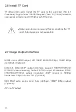 Preview for 12 page of Viewpro Z30TE User Manual