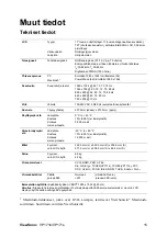 Preview for 17 page of ViewSonic A-CD-VP171b-2 (Finnish) User Manual