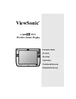 Предварительный просмотр 1 страницы ViewSonic airpanel V110 Hardware Manual