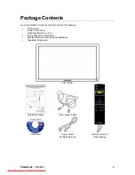 Предварительный просмотр 9 страницы ViewSonic CD4620 - 46" LCD Flat Panel Display User Manual