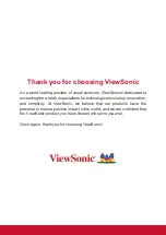 Предварительный просмотр 2 страницы ViewSonic CDE3204 User Manual