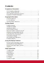 Preview for 3 page of ViewSonic CDE3204 User Manual