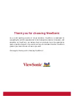 Предварительный просмотр 2 страницы ViewSonic CDE3205-EP User Manual