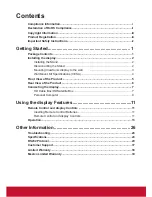 Preview for 2 page of ViewSonic CDE4200-L User Manual