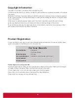 Preview for 5 page of ViewSonic CDE4200-L User Manual