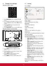 Предварительный просмотр 22 страницы ViewSonic CDE4302-H User Manual