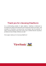 Предварительный просмотр 2 страницы ViewSonic CDE4320 User Manual