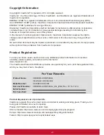 Preview for 8 page of ViewSonic CDE4600-L User Manual