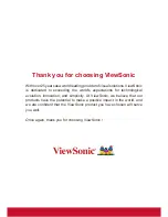 Предварительный просмотр 2 страницы ViewSonic CDE5501 User Manual