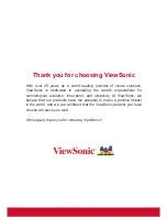 Предварительный просмотр 2 страницы ViewSonic CDE6502 User Manual