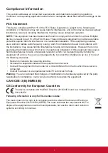 Предварительный просмотр 3 страницы ViewSonic CDE6520 User Manual