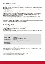 Preview for 8 page of ViewSonic CDM4300T User Manual