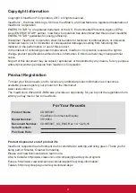 Preview for 8 page of ViewSonic CDM5500T User Manual