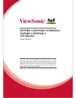 Preview for 1 page of ViewSonic CDP4260-L User Manual