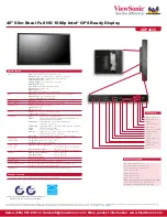 Preview for 2 page of ViewSonic CDP4635 Datasheet