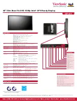 Предварительный просмотр 2 страницы ViewSonic CDP4635 Datasheet