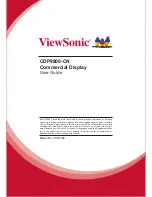 Preview for 1 page of ViewSonic CDP9800-CN User Manual