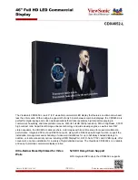 ViewSonic CDX4652-L User Manual предпросмотр