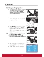 Предварительный просмотр 26 страницы ViewSonic DLP PROJECTOR PJD7400 User Manual