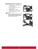 Предварительный просмотр 49 страницы ViewSonic DLP PROJECTOR PJD7400 User Manual