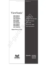 Preview for 1 page of ViewSonic DPX1004BK Quick Start Manual