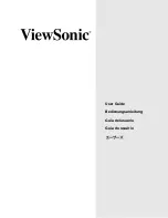 ViewSonic E220 - 21" CRT Display User Manual preview