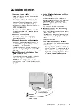 Предварительный просмотр 5 страницы ViewSonic E70/b-10 User Manual