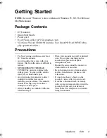 Preview for 4 page of ViewSonic E75F User Manual