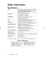 Preview for 11 page of ViewSonic E75F User Manual