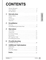 Preview for 6 page of ViewSonic E771 - 17" CRT Display User Manual