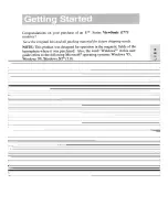 Preview for 6 page of ViewSonic E773 User Manual