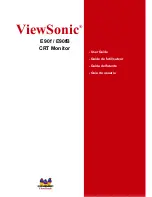 Предварительный просмотр 1 страницы ViewSonic E90f / E90fB User Manual