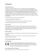 Предварительный просмотр 2 страницы ViewSonic E92f (Finnish) User Manual