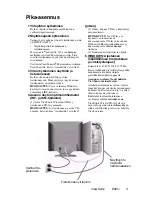 Предварительный просмотр 7 страницы ViewSonic E92f (Finnish) User Manual