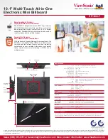 Preview for 2 page of ViewSonic EP1032r-T Datasheet