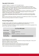 Preview for 8 page of ViewSonic EP3220T User Manual