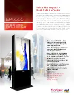 Preview for 1 page of ViewSonic EP5555 Specification