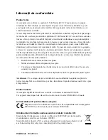 Preview for 3 page of ViewSonic FuHZIOn VX2268wm (Romanian) Manual De Utilizare