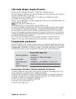 Preview for 6 page of ViewSonic FuHZIOn VX2268wm (Romanian) Manual De Utilizare