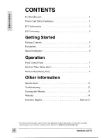 Preview for 5 page of ViewSonic GS773 User Manual