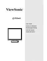 ViewSonic L91C User Manual предпросмотр