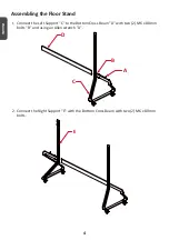 Предварительный просмотр 4 страницы ViewSonic LD-STND-001 Quick Start Manual