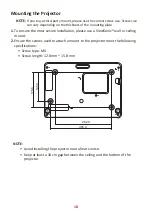 Предварительный просмотр 18 страницы ViewSonic LS600W User Manual