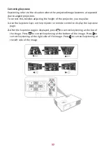 Предварительный просмотр 32 страницы ViewSonic LS600W User Manual